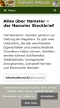 Mobile Screenshot of hamster-infos.de